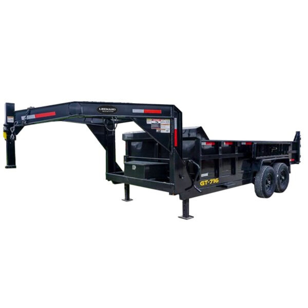 16′ 14k Dump Trailer GOOSENECK